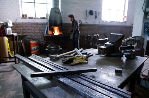 Lille blacksmith shop